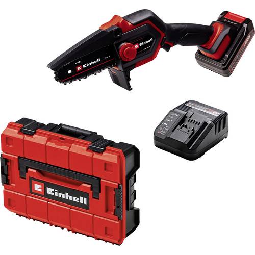 Einhell Mini Tronçonneuse sans fil GE-PS 18/15 Li BL Kit (18V, avec E ...