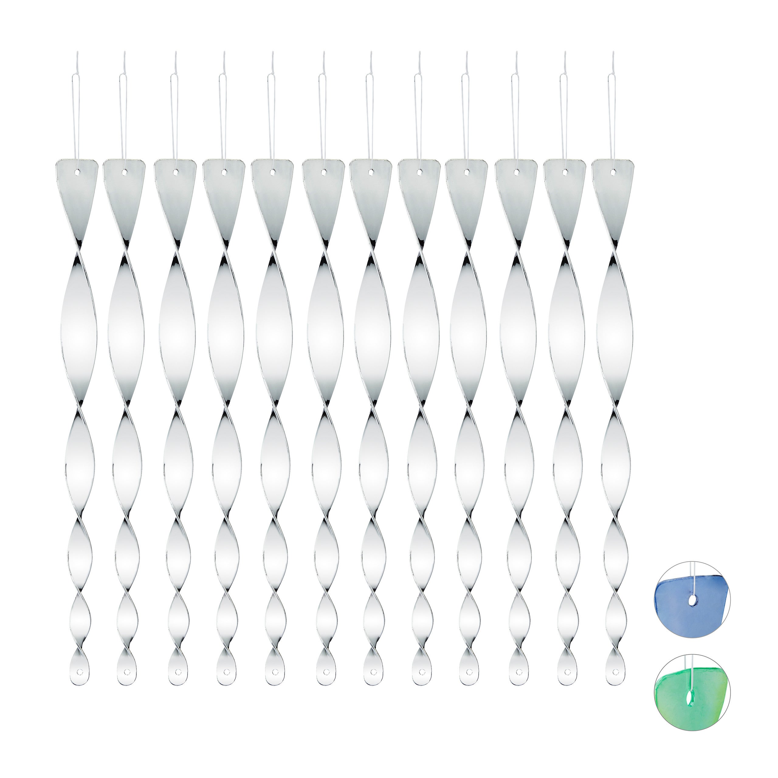 OMBRELLO RIFLETTENTE MAXI 190 CM NERO/ARGENTO - Daylight - Foto 6