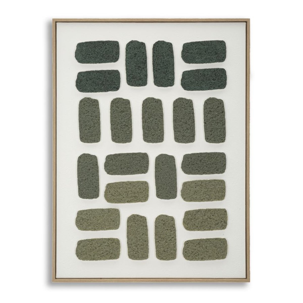 Wydruk na Płótnie z Ramą Pomeline, Drewno, Wielokolorowy, Seven Design