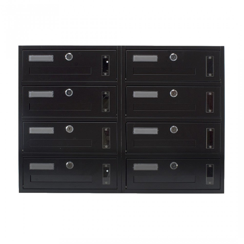 Cassetta Postale Condominiale 8 Posti Iron Gray 783.D Formato Rivista 44x17x60cm - 3