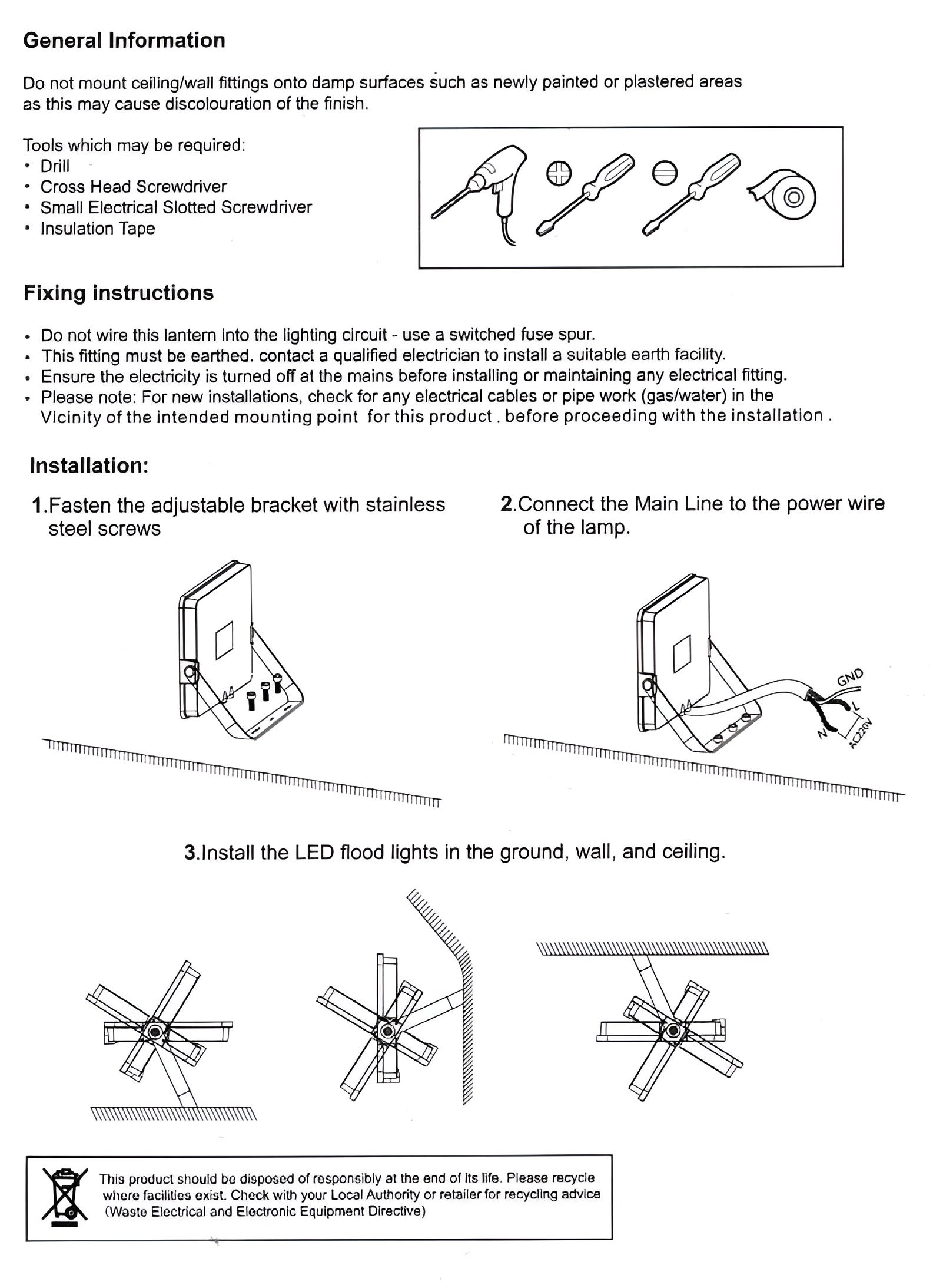 Projecteur LED avec détecteur de mouvement 100W Noir Étanche IP65 Forte luminosité avec Osram Puce 11000 Lumens Blanc froid 6400K - Digilamp - 7