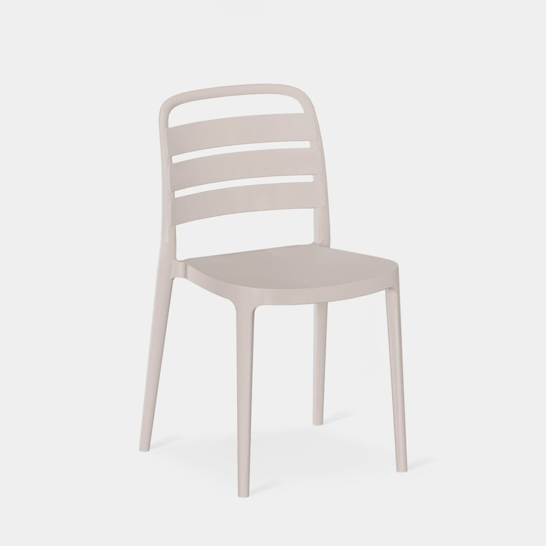 Sedia da pranzo Bianco in polipropilene impilabile FIONA Set 2 pz | Leroy Merlin
