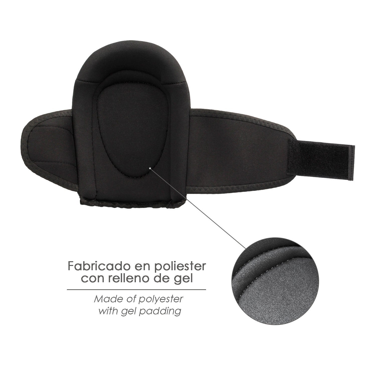 Rodilleras Trabajo Rellenas de Gel Alta Densidad Mayor Confort y Comodidad - 5