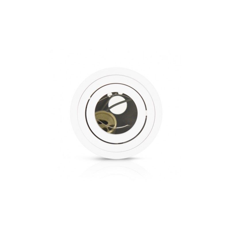 Support de Spot Saillie GU10 Orientable 30° 7W IP20 Ø85mm - 4