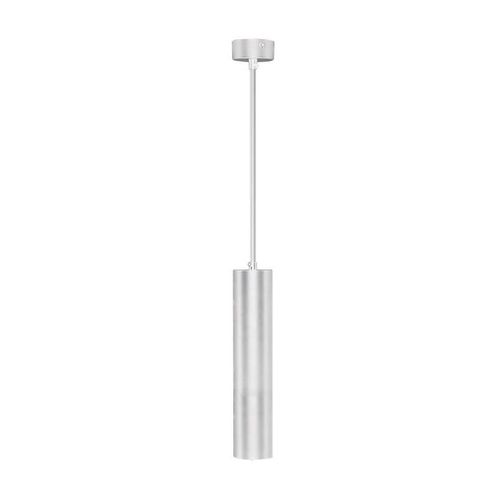 Uchwyt na reflektor LED GU10 w kolorze białym, aluminiowy, średnica 60*300 mm