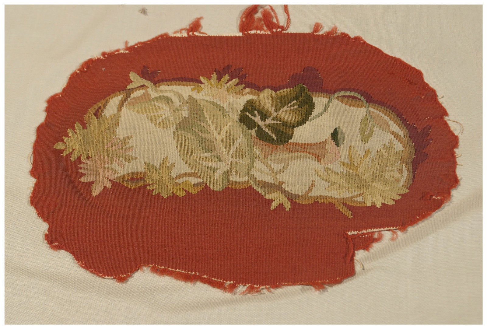 Antyczny gobelin francuski (CM 27x17) – (Galleria farah1970) - 5