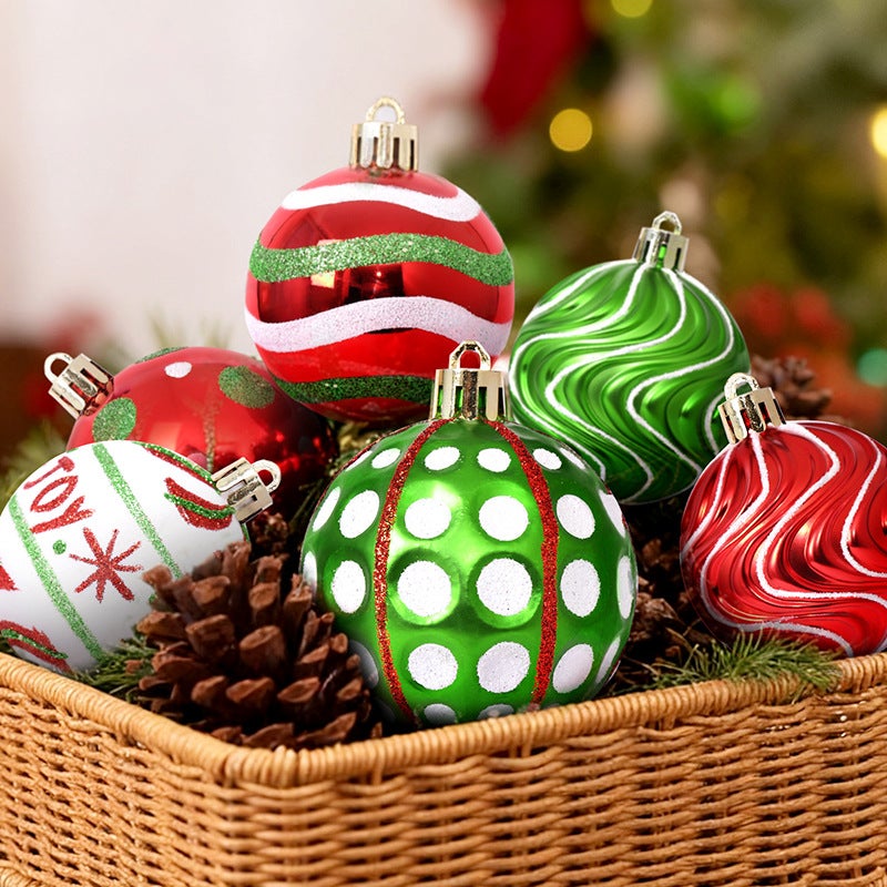 Palline Di Natale Oro Set 101 Palline Di Natale Con Stella Puntale - Decorazioni Per Albero In Plastica Resistente, Rosse, Per Interni Ed Esterni Palline Albero Rosse Plastica