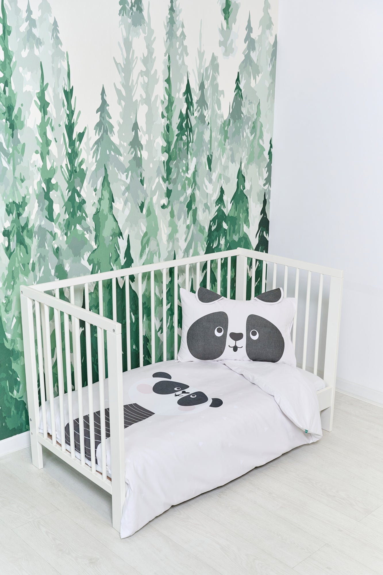 Taie d'oreiller Panda Blanc - 6