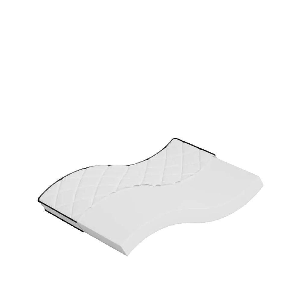 Materac piankowy vidaxl średnio miękki 140x190 cm wygodny i oddychający