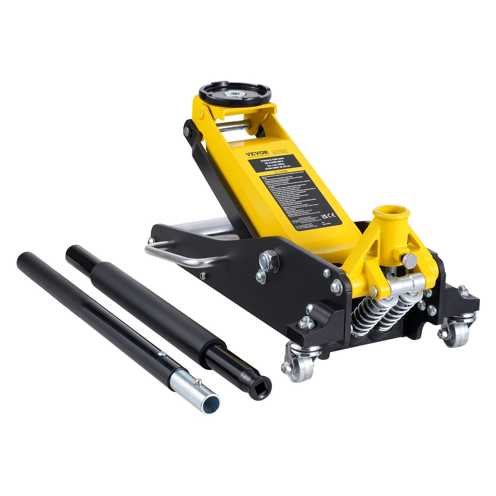 Podnośnik samochodowy 2t Podnośnik hydrauliczny hydrauliczny podwójny tłok VEVOR