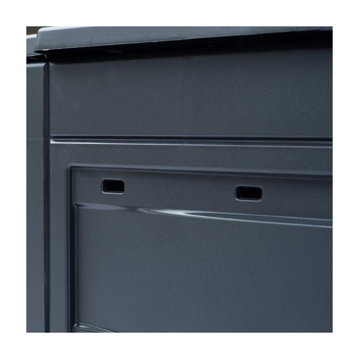 Composteur de jardin 260 Litres Noir Dim 60 x 60 x 73 cm Déchets divers TOOMAX - 4