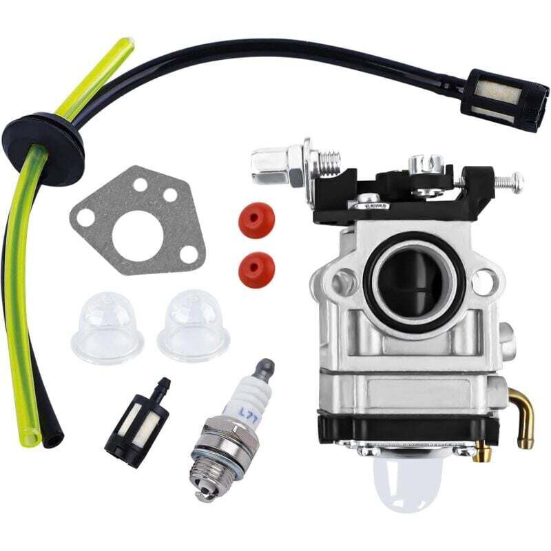 Carburator Enowelir pentru motor de motocoasă 52CC 49CC 43CC, kit carburator cu garnitură, furtun, bujie și filtru de combustibil