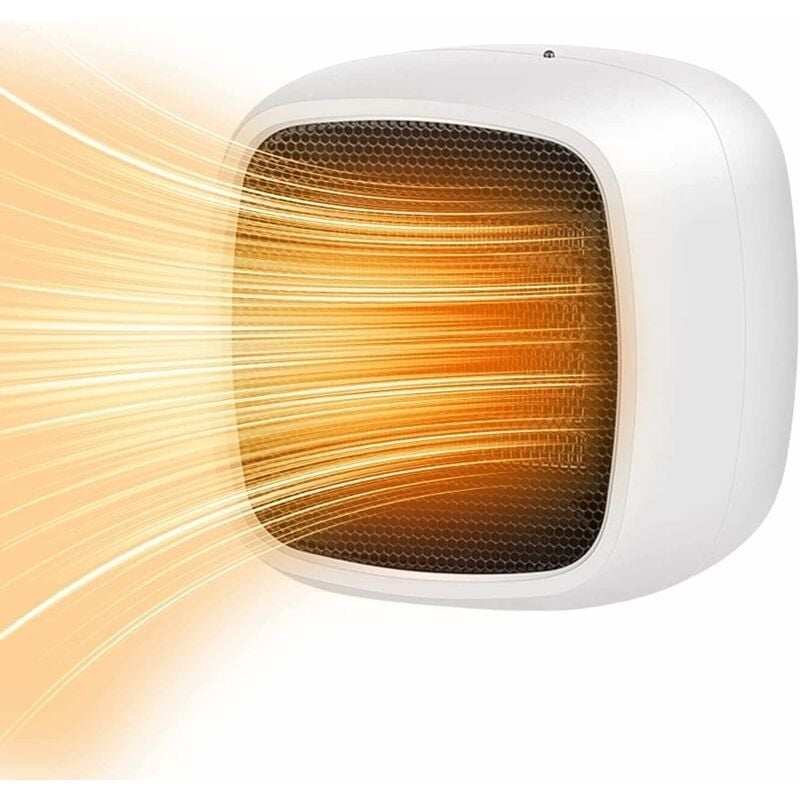 Grzejnik dodatkowy 800 W, grzejnik elektryczny, ekonomiczny grzejnik elektryczny z 2 ustawieniami temperatury