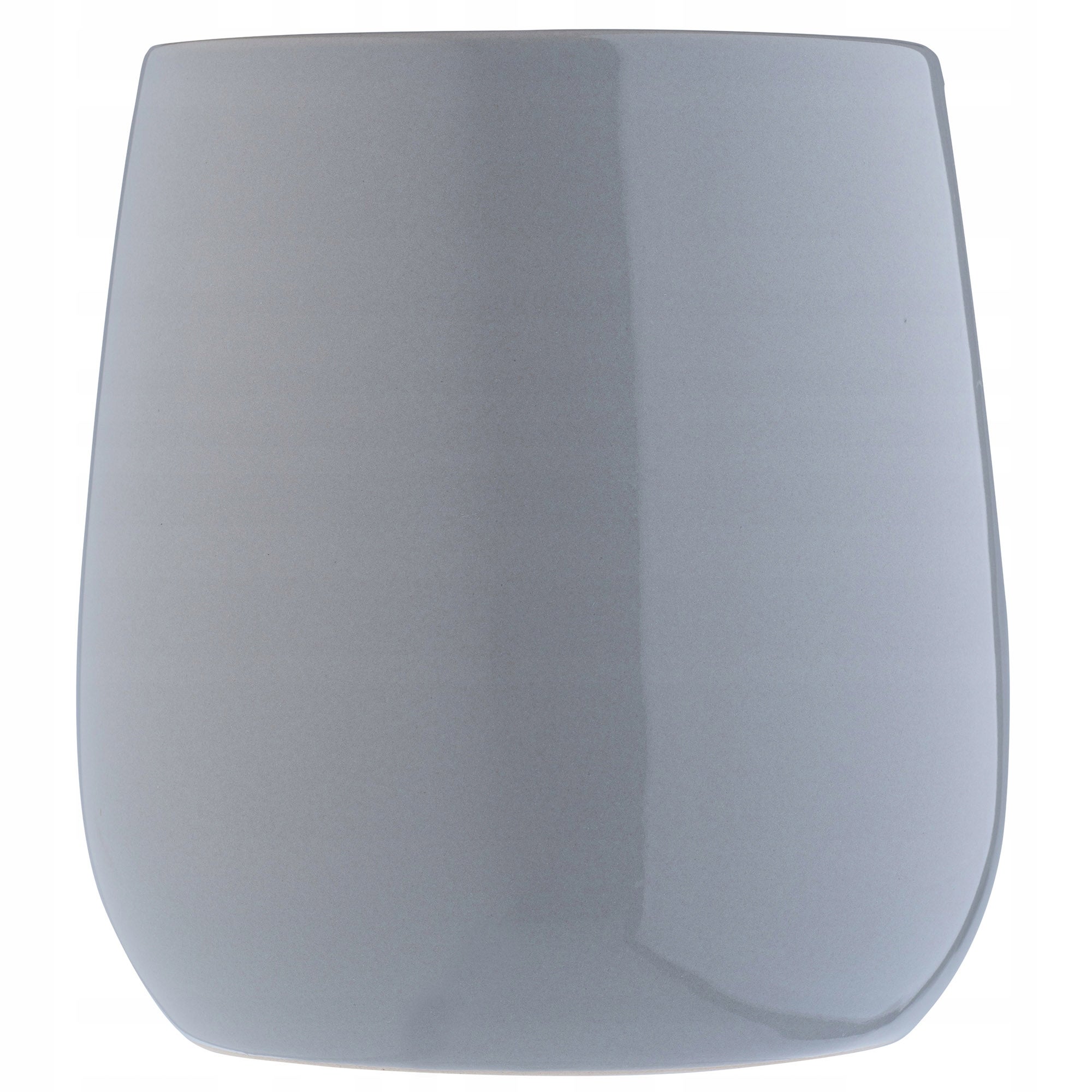 Mug de salle de bain ALBANO pour brosses à dents, en céramique blanche