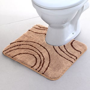 Tapis De Bain Contour Wc En ChenilleTapis De Toilette Douces