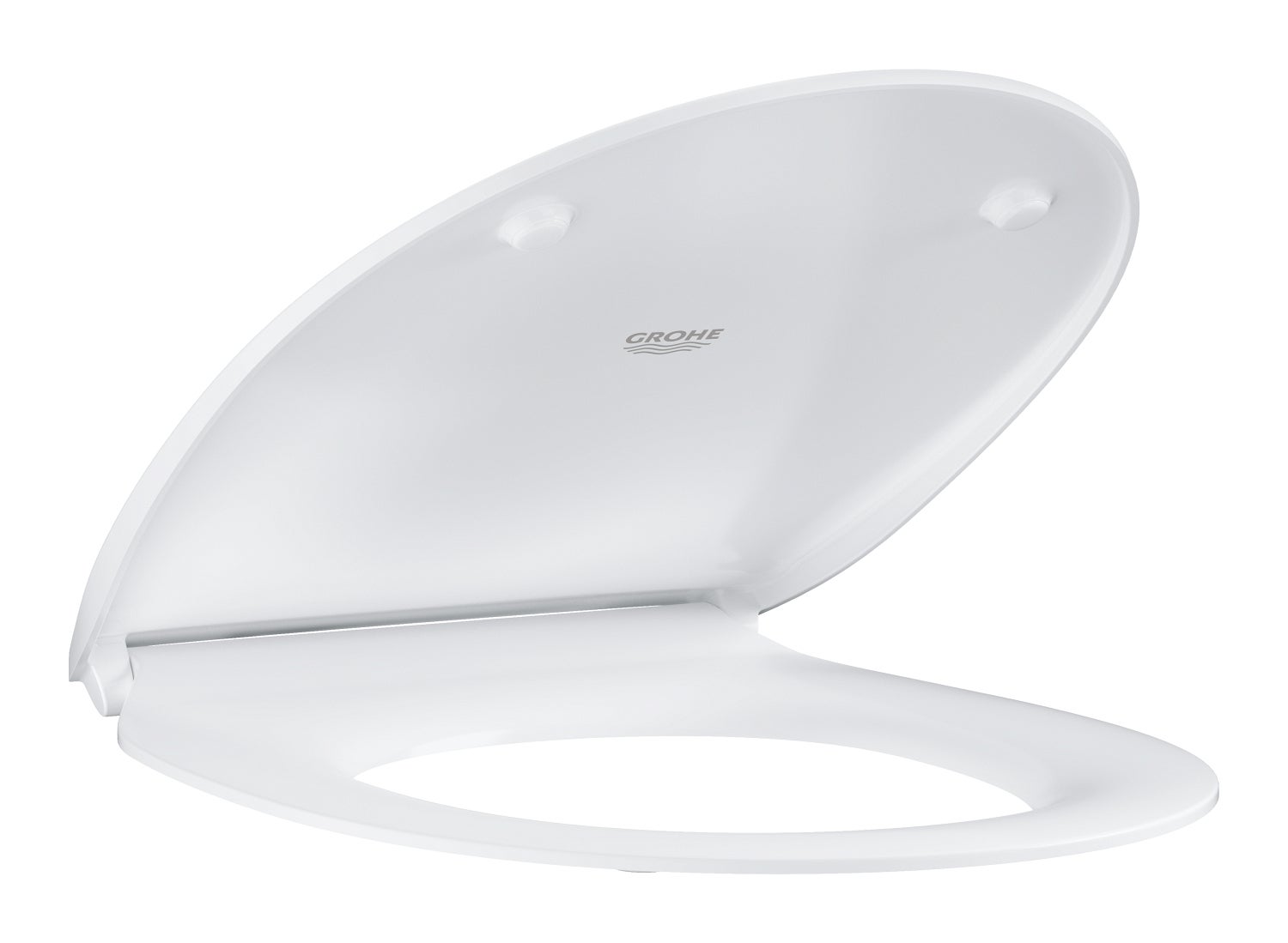 Capac WC Grohe 39898000, 449 mm, 364 mm, 1 functii speciale, capac softclose, suprafata antiaderent, Alb