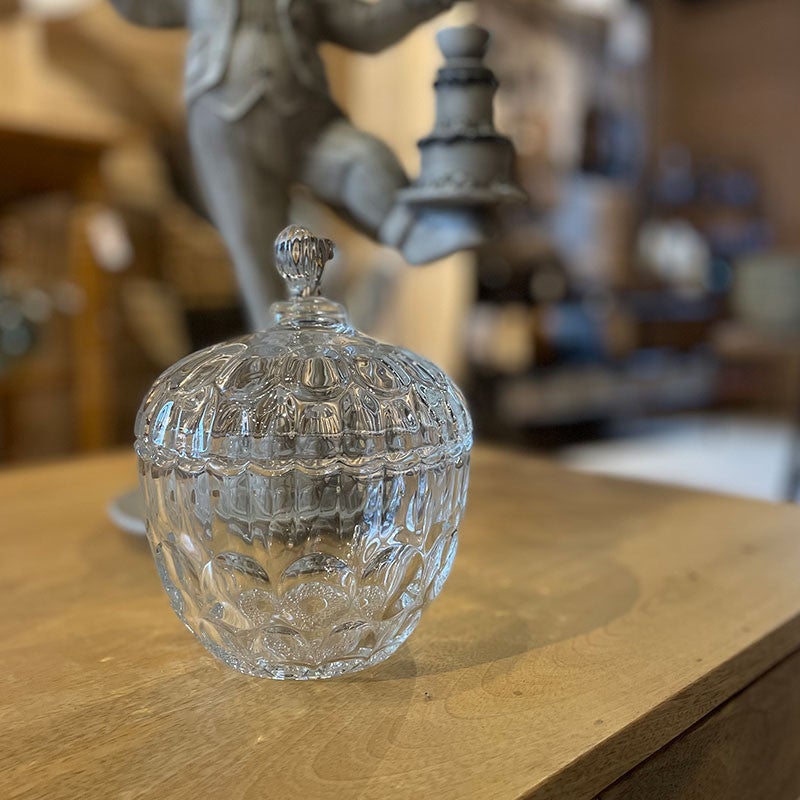 Bonbonnière en Verre Beran 12cm Transparent | Leroy Merlin