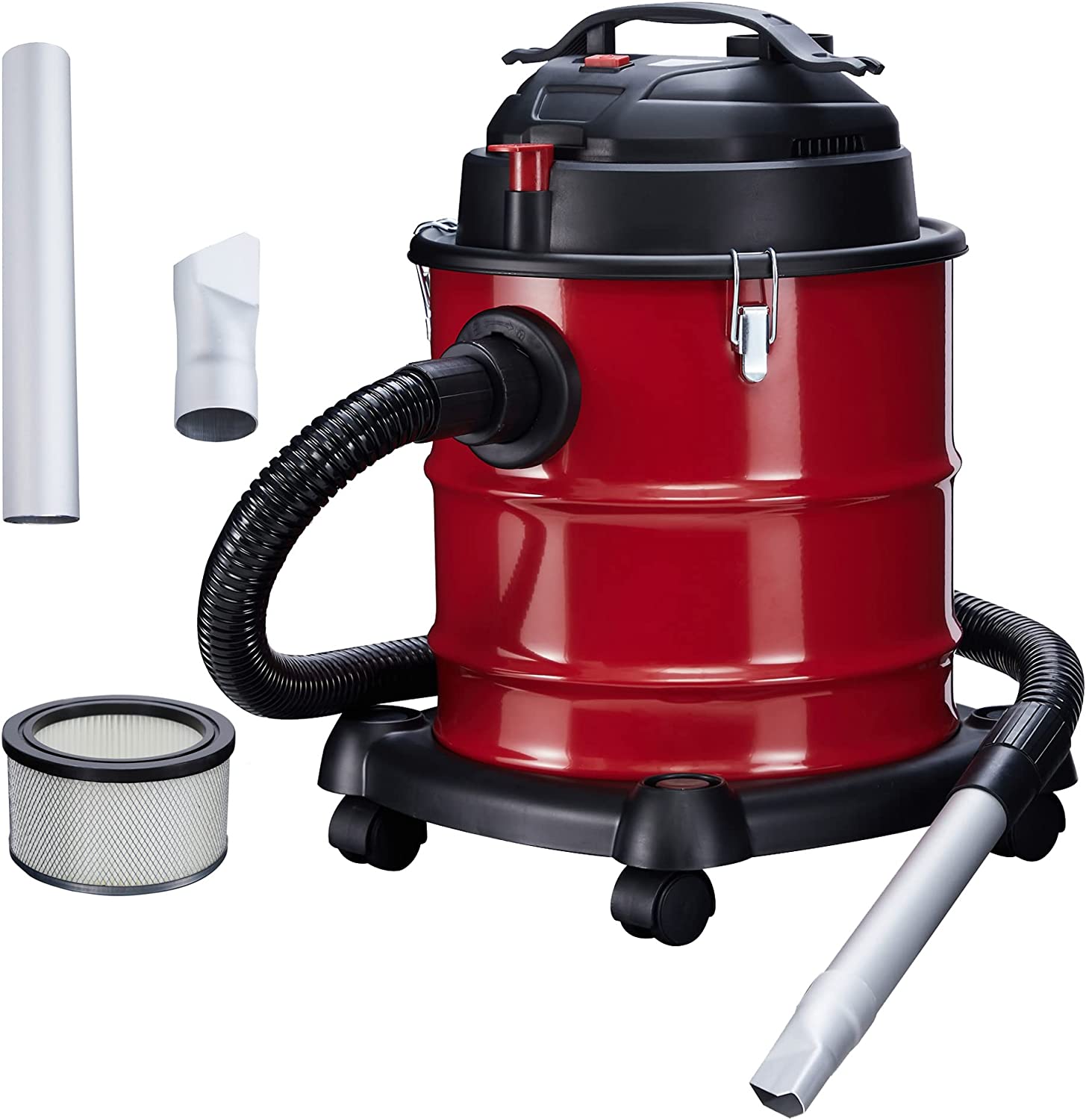 Aspirateur Cendres W L Avec Roulettes Incl Filtre Hepa Fonction D Aspiration Et De