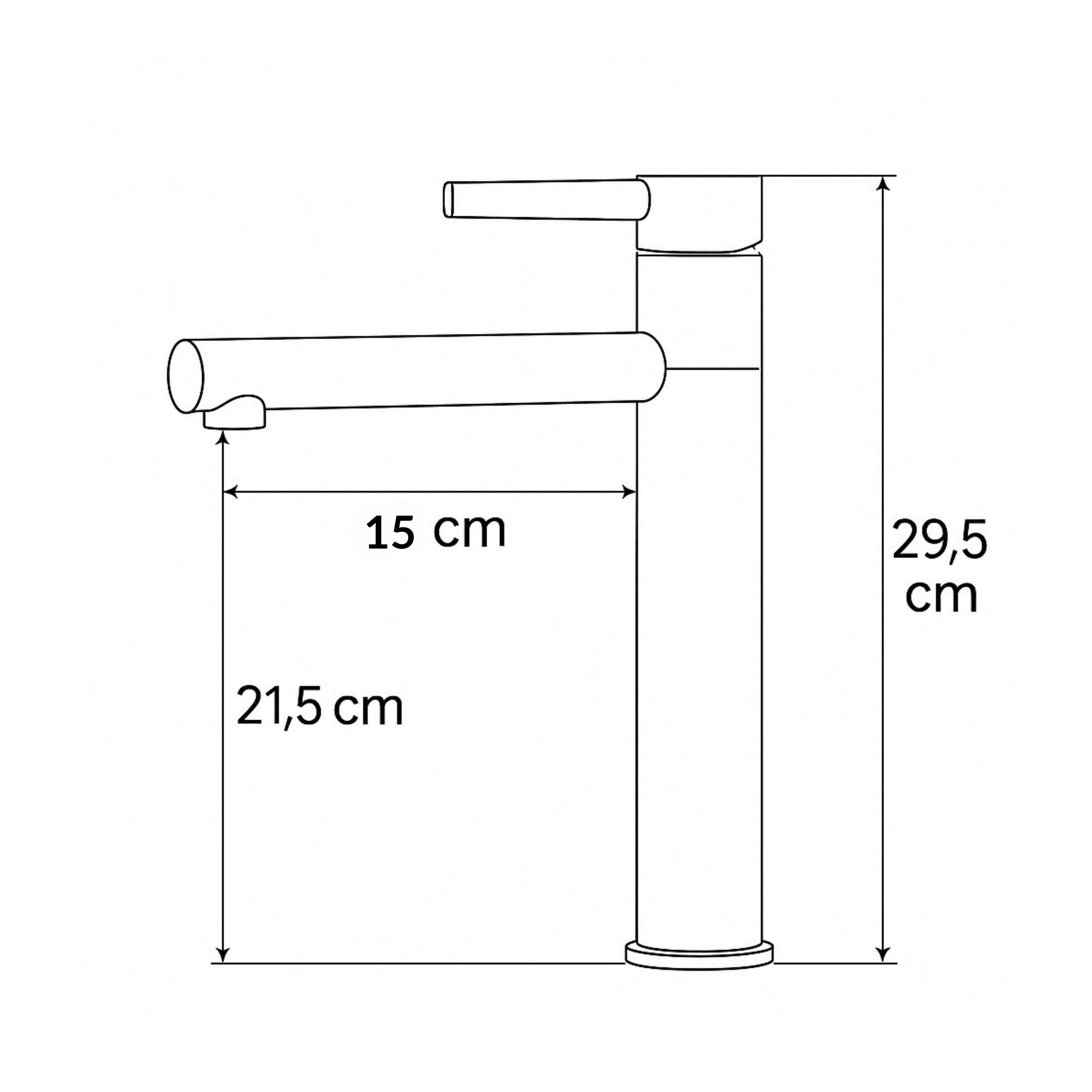 Torneira de lavatório, Branco - 2