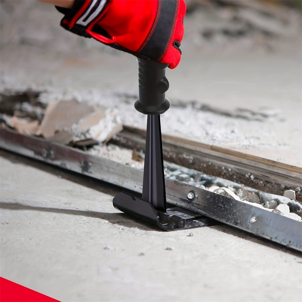 Outil de levier pour enlever les carreaux de revêtement de sol avec poignée ergonomique pour les armoires, les comptoirs et les sols - 3