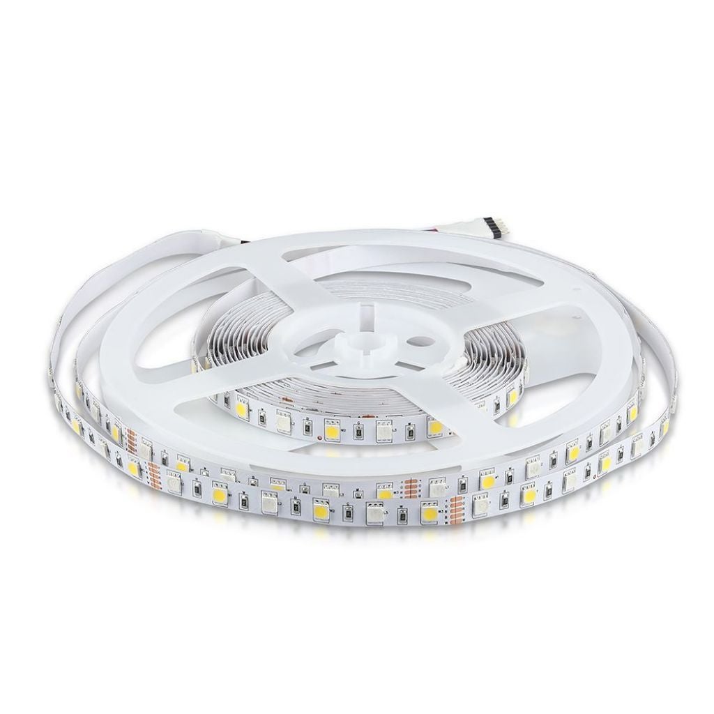Taśma LED SMD5050 8W/m 5m 60 LED/m 12V RGB + 4000K IP20 10mm