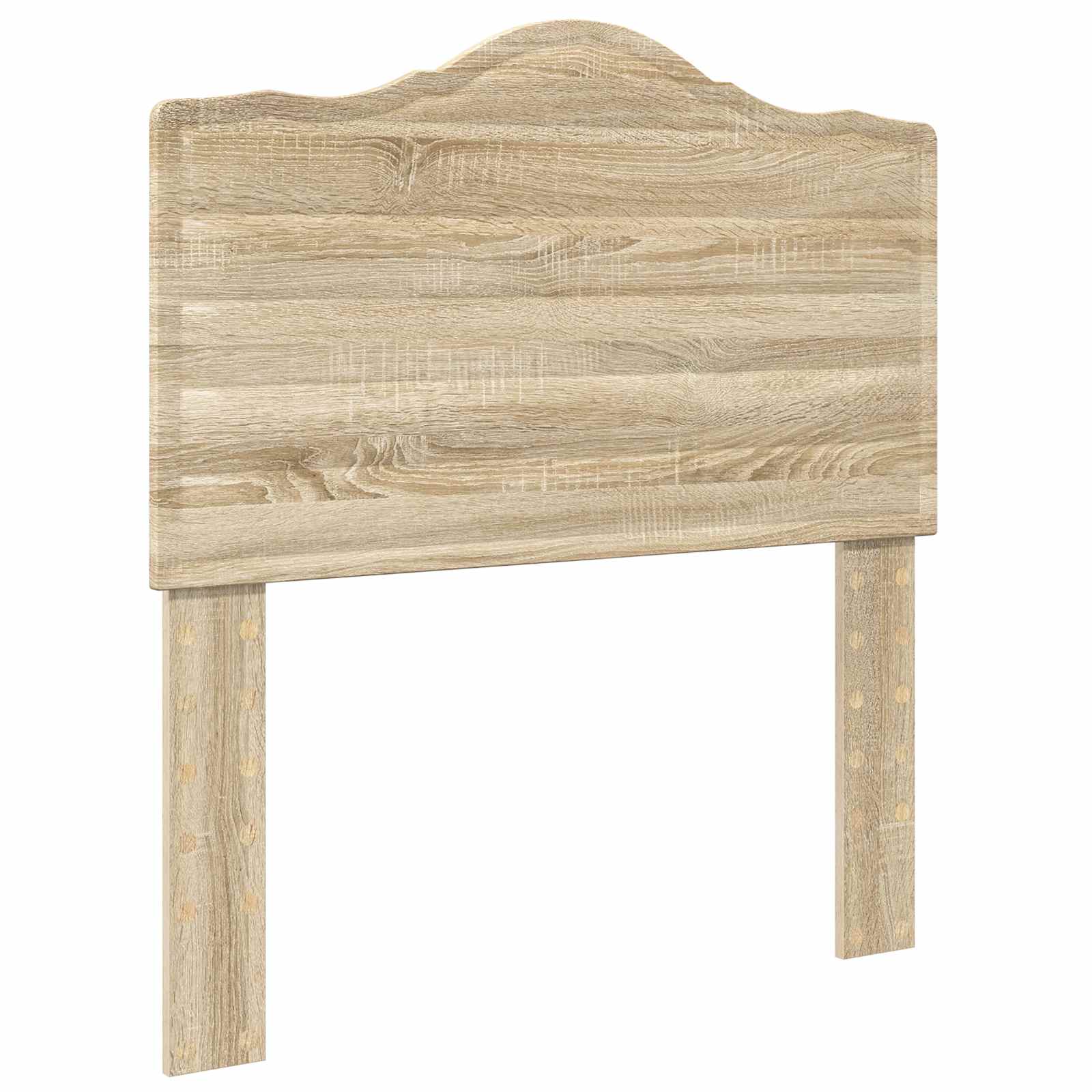 Cadre de lit chêne 70 x 190 cm panneau de bois - 6