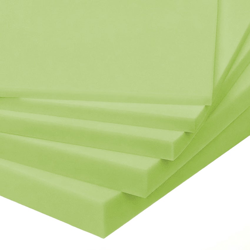 Plancha de Espuma Poliuretano Multiusos - Medida: 100 x 200 x 5 cm de Grosor - Dureza Firme - Densidad 30 KG/m3 - 2