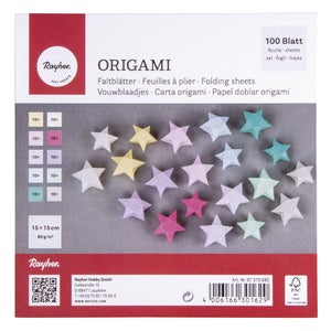 100 fogli di carta per origami 15 x 15 cm multicolore Leroy Merlin