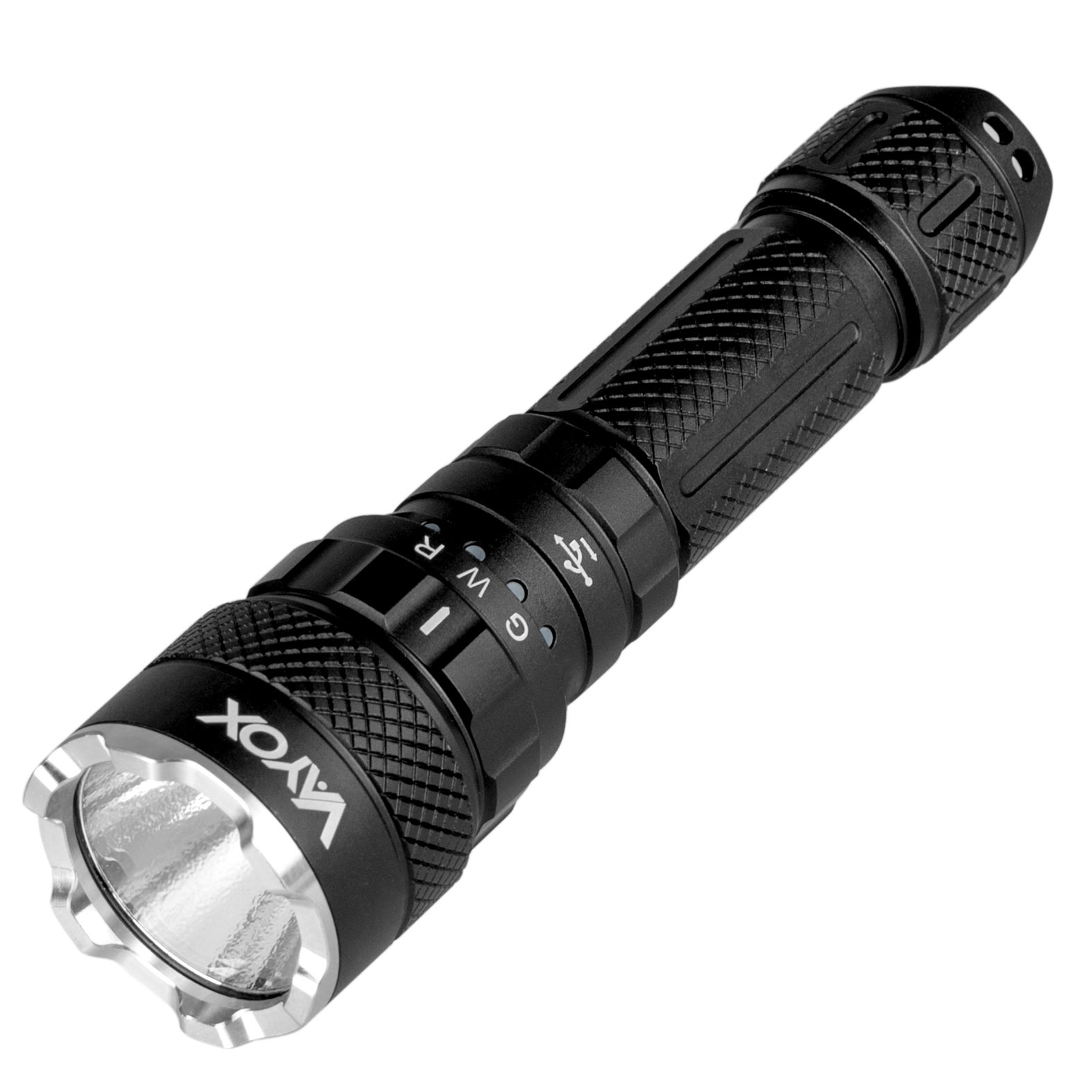 Latarka akumulatorowa taktyczna 3-kolorowa Vayox VA0099 1500lm Pro Series