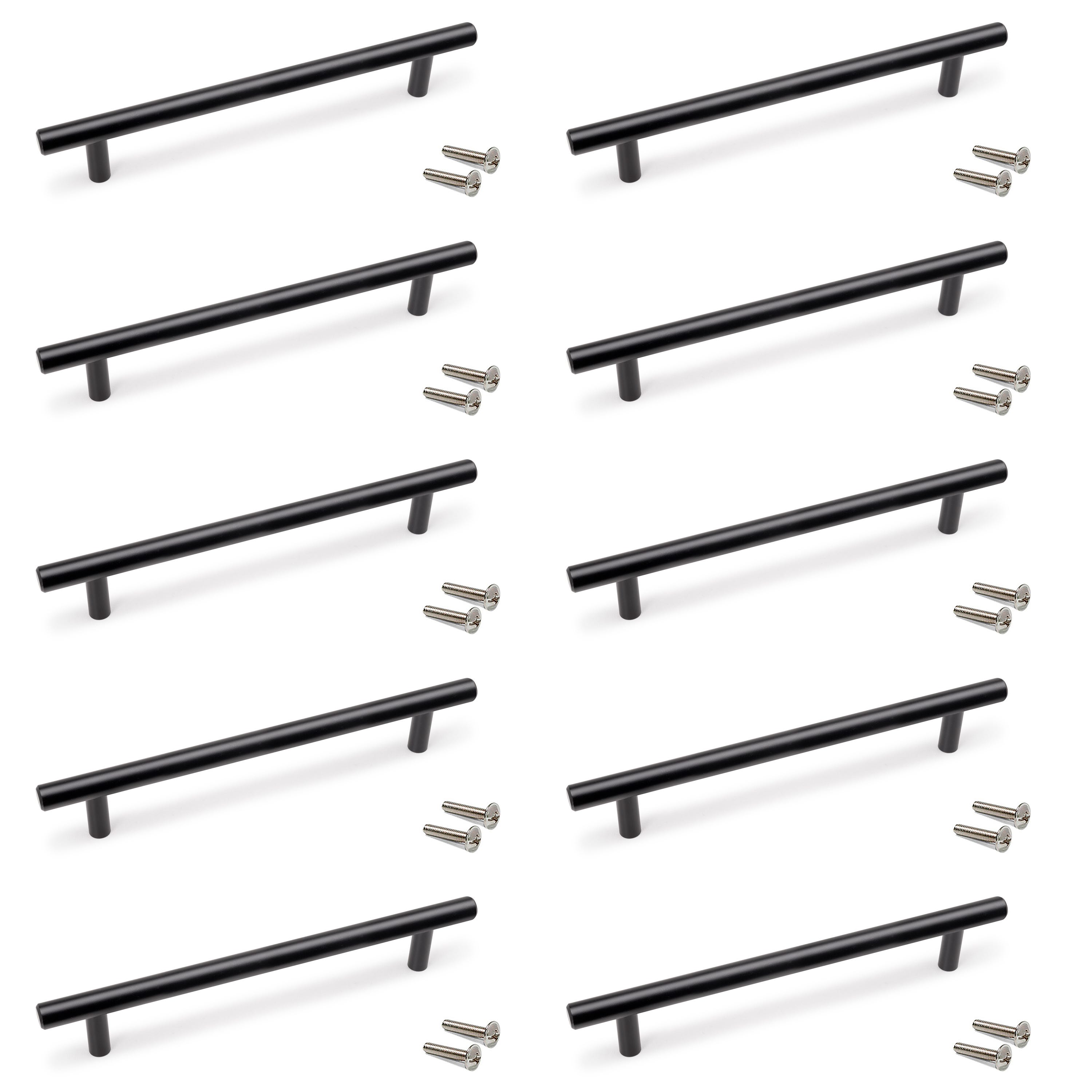 Emuca Handgreep Voor Hout Schuifdeuren Pasadena, Lengte 240 Mm, 180 Mm Interaxis Emuca Handgreep Voor Hout Schuifdeuren Pasadena, Lengte 240 Mm, 180 Mm Interaxis