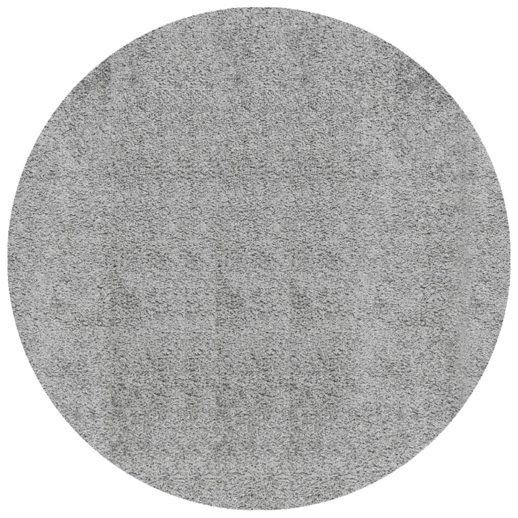 Alfombra de salón   alfombra peluda de pelo largo moderna pamplona beige ø 120 cm cfw66268
