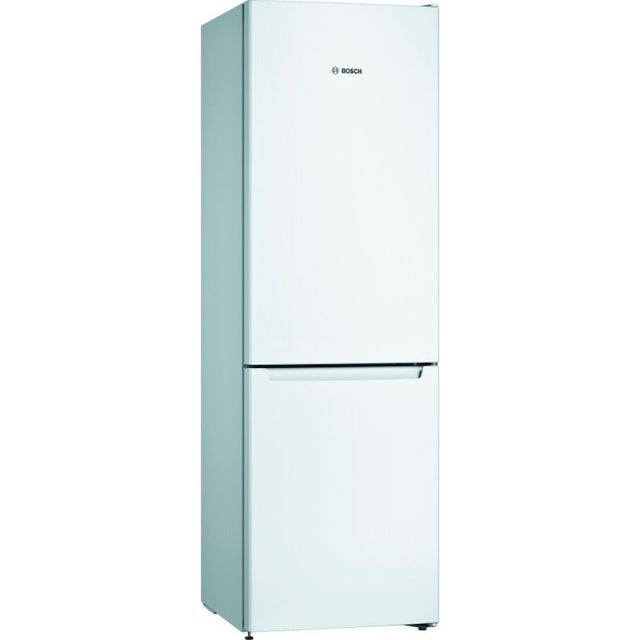 Lodówka wolnostojąca Bosch KGN36NWEA seria 2/E/186 cm/239 kWh/rok/biała/lodówka 216 l/zamrażarka 89 l/NoFrost/FreshSense [Cla