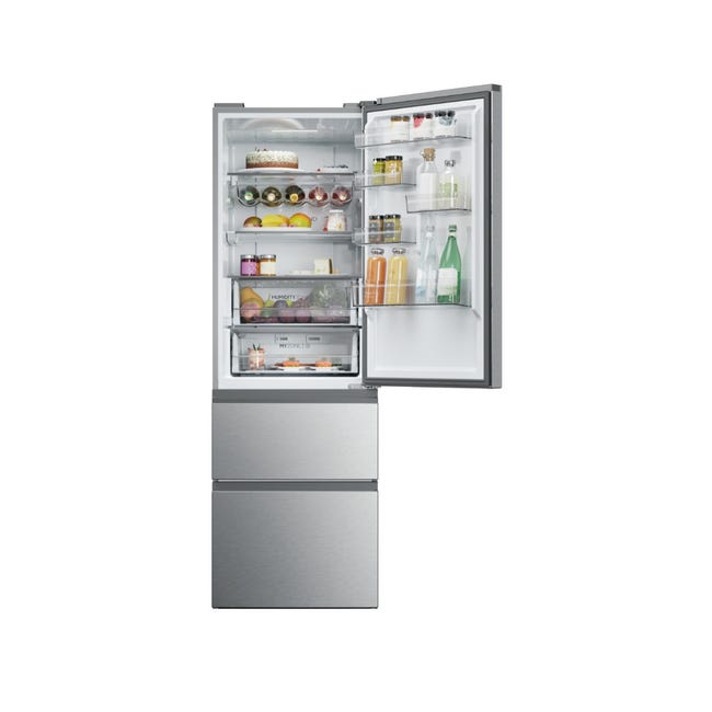 Haier FD 70 Serie 5 HFR5719ENMG Frigo Américain Pose Libre 446 L E Argent 89069482 Haier FD 70 Serie 5 HFR5719ENMG Frigo Américain Pose Libre 446 L E Argent 89069482