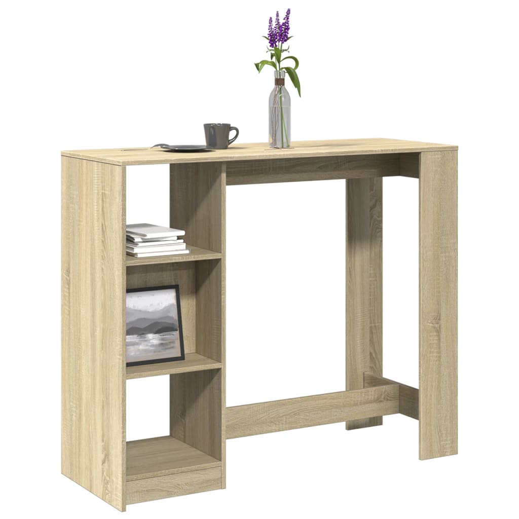 Set de table de bar Vicco Repose Chêne doré/anthracite