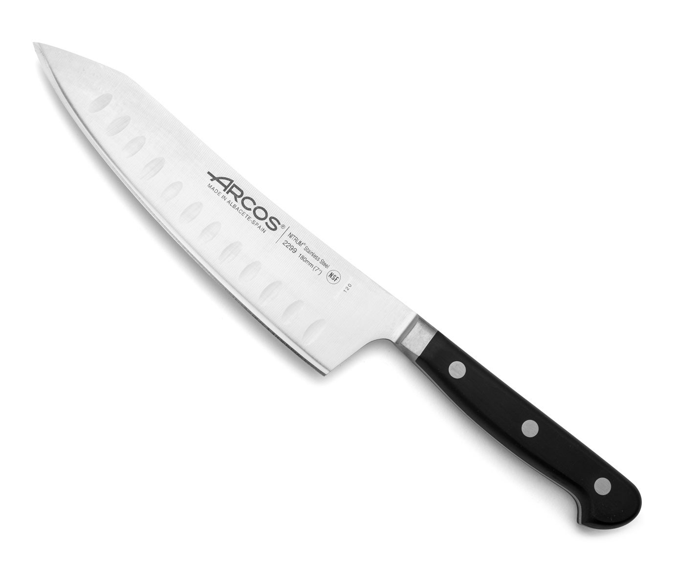 Arcos Cuchillo Rocking Santoku Opera Hoja 190 Mm - Imagen 3