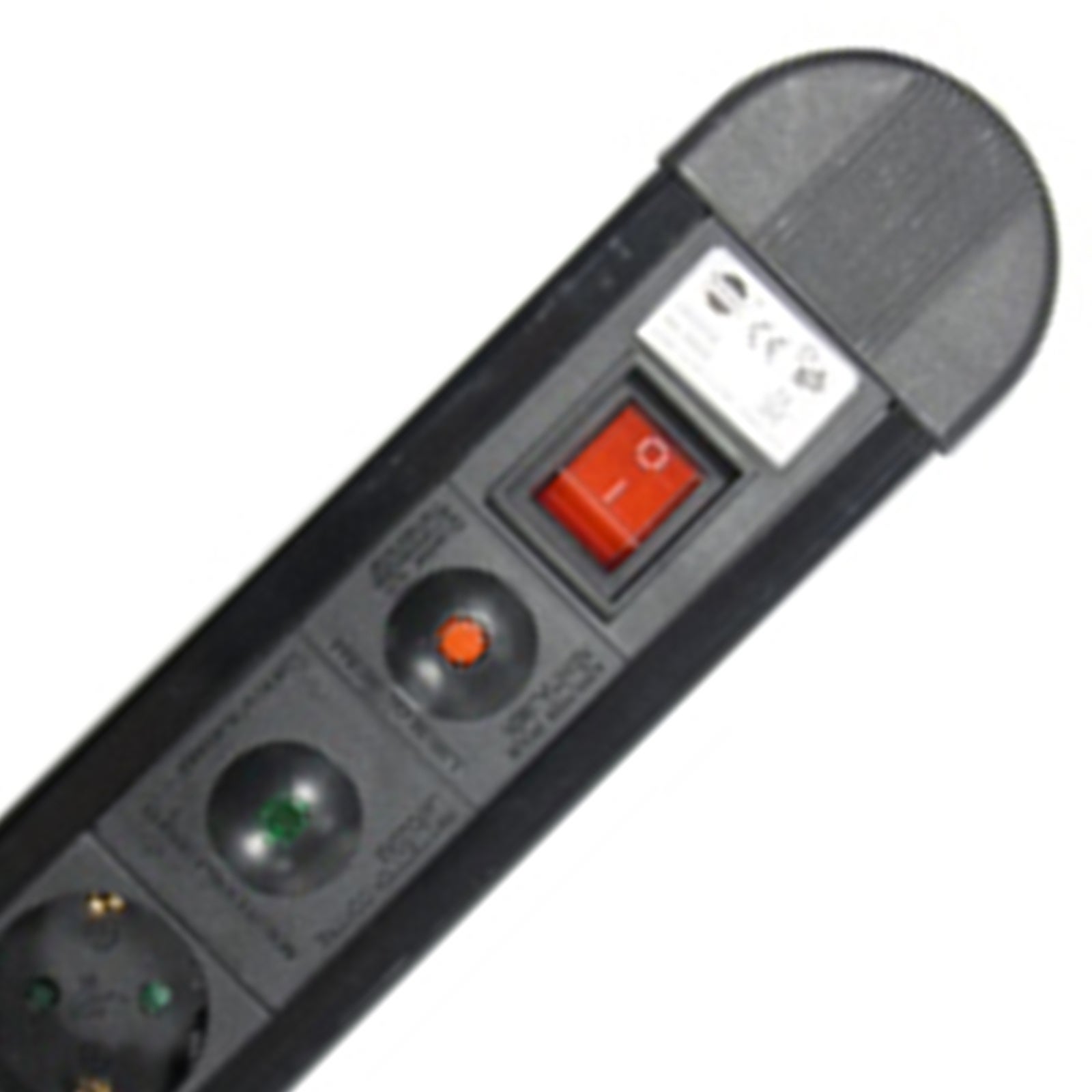 Multipresa con 10 prese schuko con cavo da 1,5m e interruttore - 2