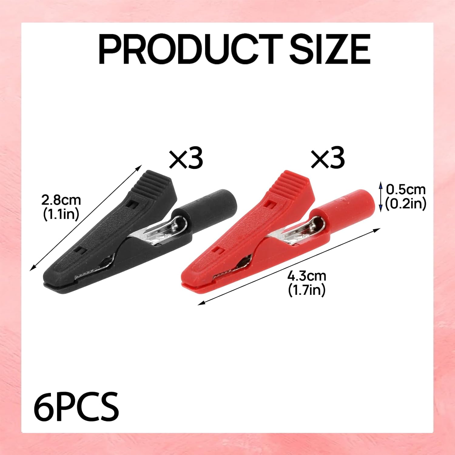 Lot De 20 Pinces Crocodile Longues Avec Bâton Bois – Outils De Modélisme DIY – Peinture, Collage – Base Stable