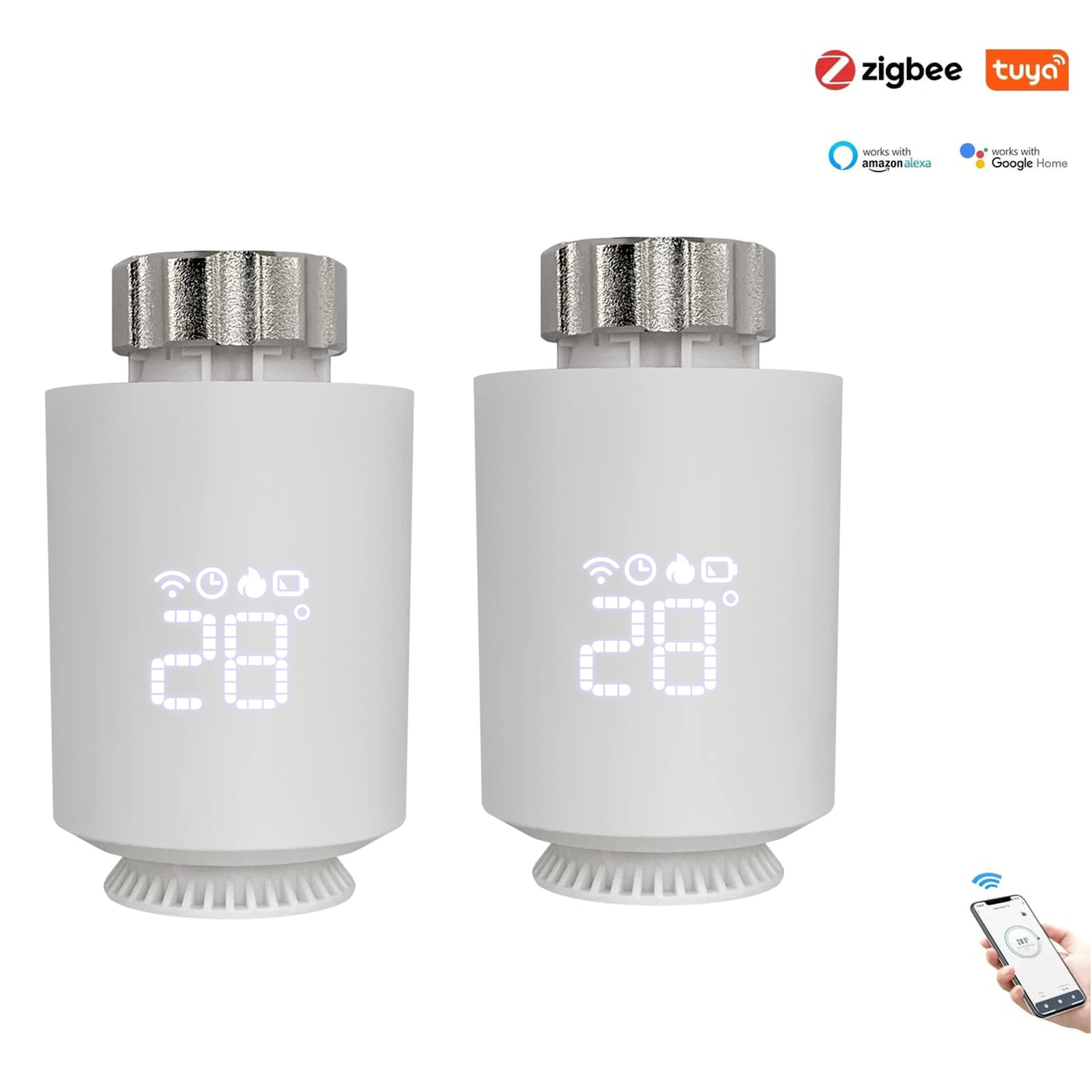 Vlvula Termosttica Radiador Netatmo Calefaccion KE100 Kasa Smart