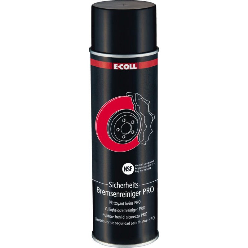 Nettoyant freins de sécurité PRO aérosol 500ml E-COLL WE (Par 12 ...