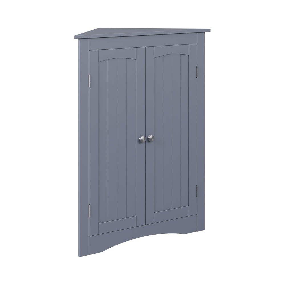 Vicco Szafka Midi Bianco, Szary, 56 x 80 cm z 2 drzwiami