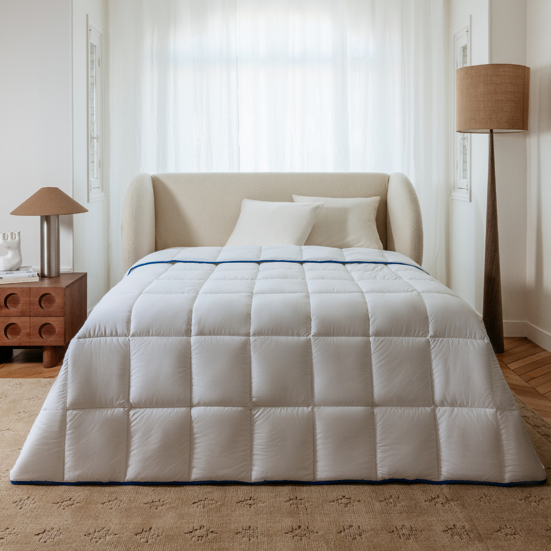 Couette été coton et polyester 240x260 épais 3cm - 2