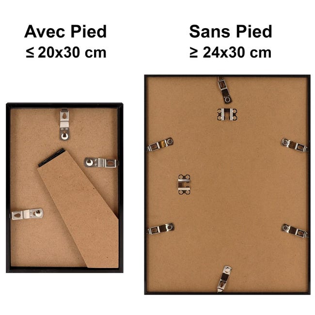 Cornice 18x24 Cm In Resina Nera - Elegante E Moderna Per Foto E Quadri - Foto 4