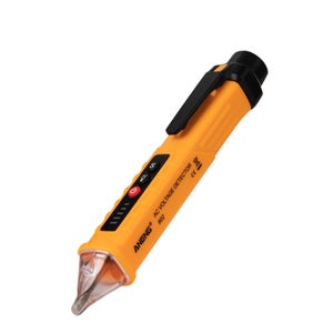 Rilevatore di tensione senza contatto Presa di corrente elettrica Penna per tester di tensione CA 12-1000 V Modalità automatica/manuale Sensibilità regolabile Controllo filo live con