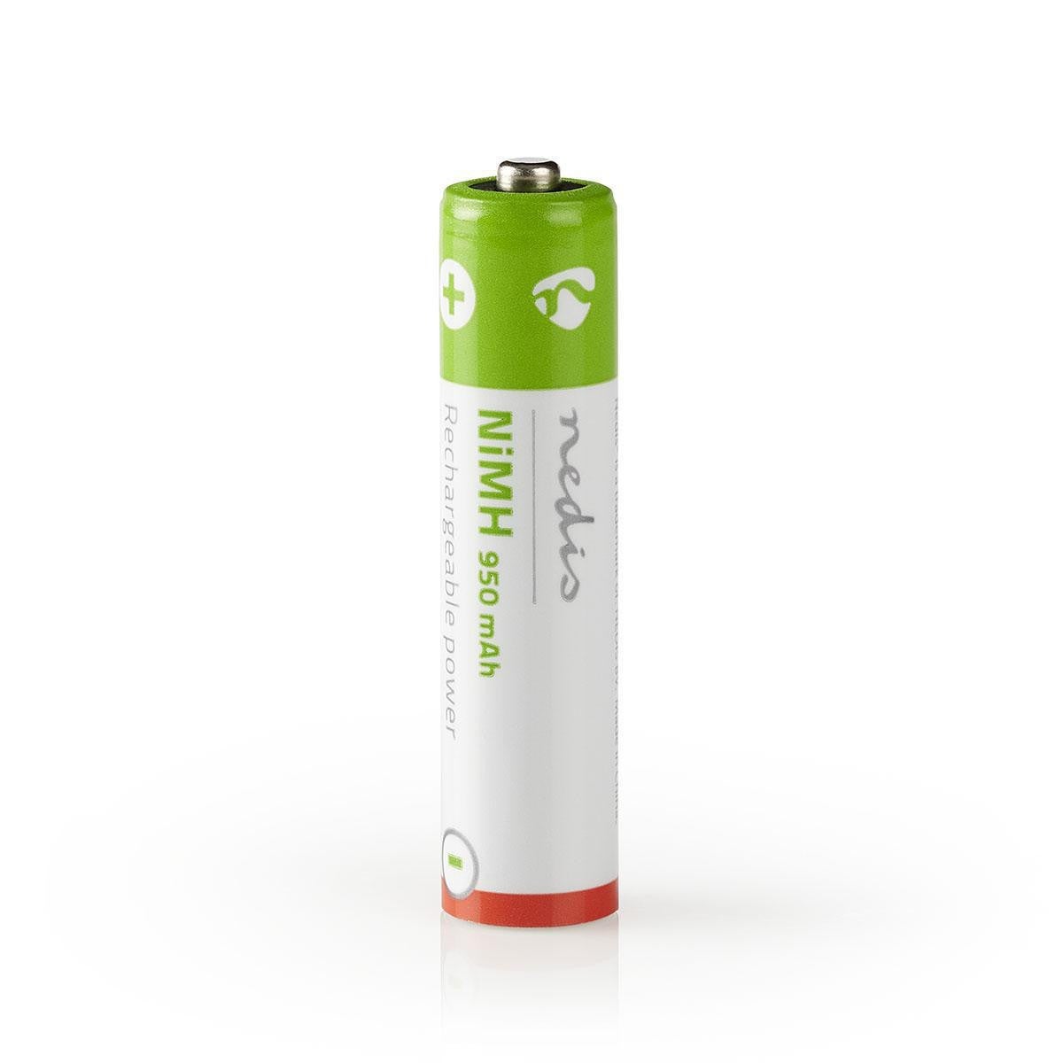 NEDIS Pile Rechargeable Ni-MH AAA 1.2 V 950 mAh 4 pièces Blister - 2
