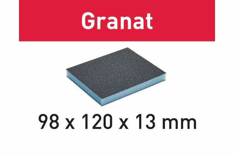 Gąbka ścierna Festool Granat 98x120x13 P60/6 - 201112