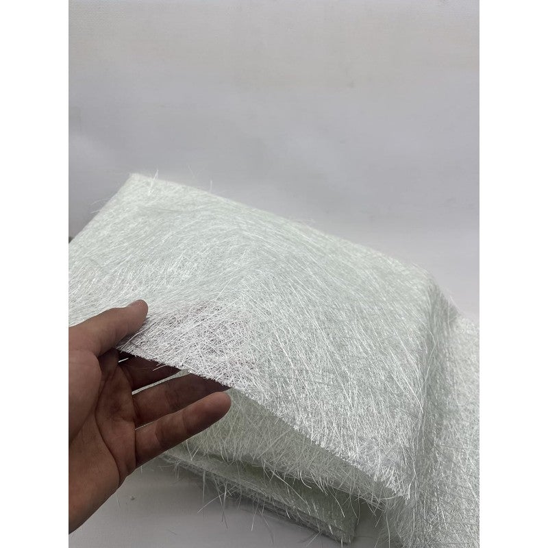 Fibre de verre MAT-300 3m2 (densité 300gr/m2). Maille en fibre de verre pour réparer tous types d'accessoires - 3