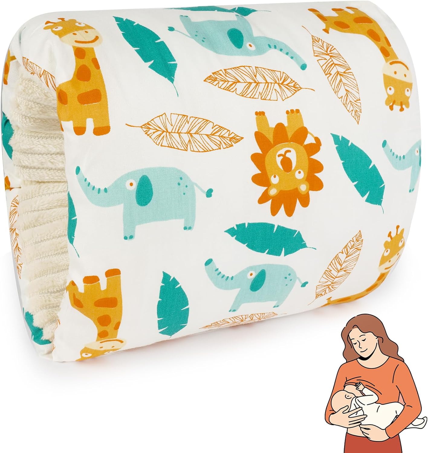 Petit coussin d'allaitement main image 1