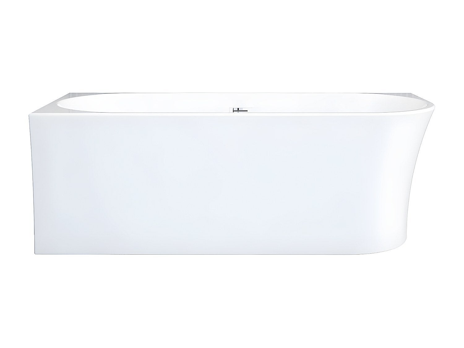 Bañera esquinera - 201 L - 150 x 75 x 59 cm - Blanco - Acrílico - ángulo izquierdo - PONTICOLA - 2