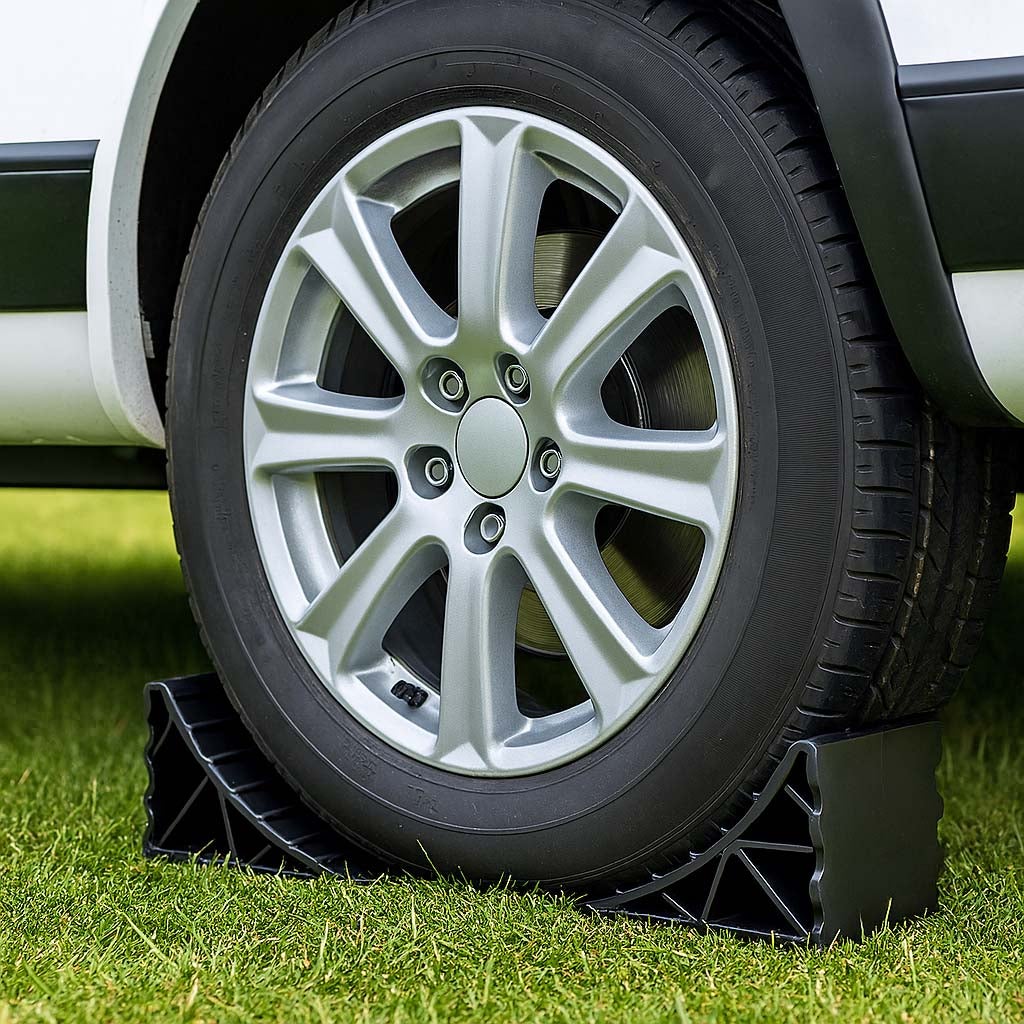 2x Cales De Roue En Plastique Pour Remorque Et Camping-car – Thule Sweden