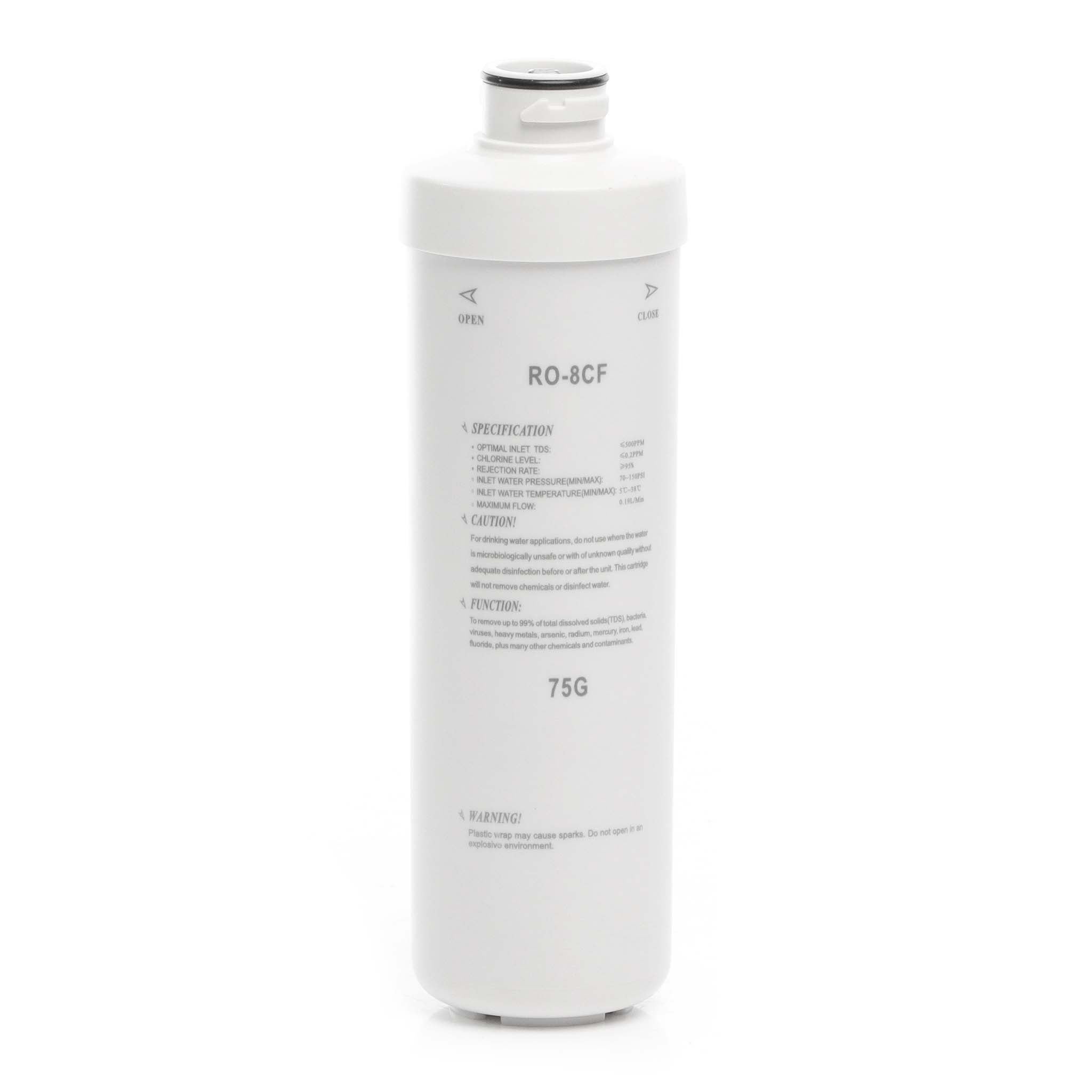 Apec Water Systems MEM-ES-75 – Membrana Per Osmosi Inversa 75 GPD, Ricambio Standard